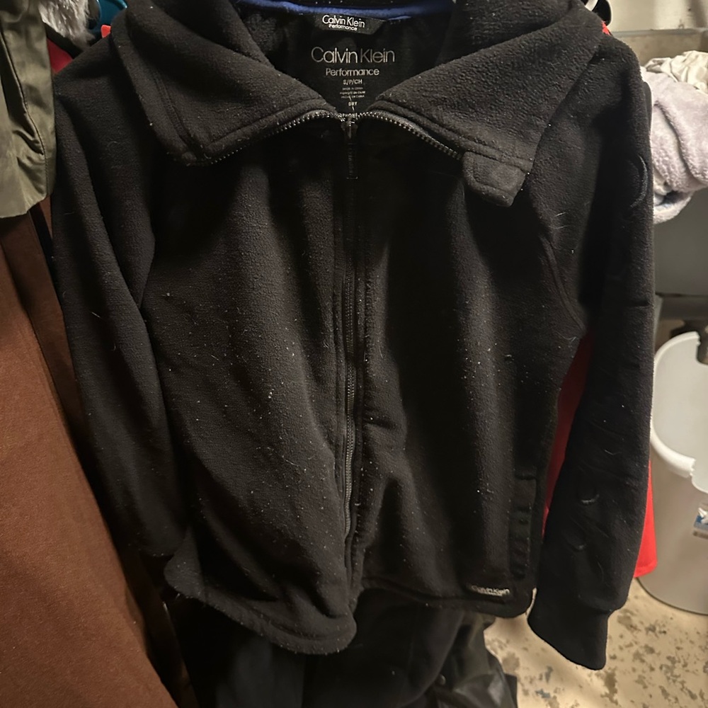 Calvin Klein Performance Black Zip Jacket